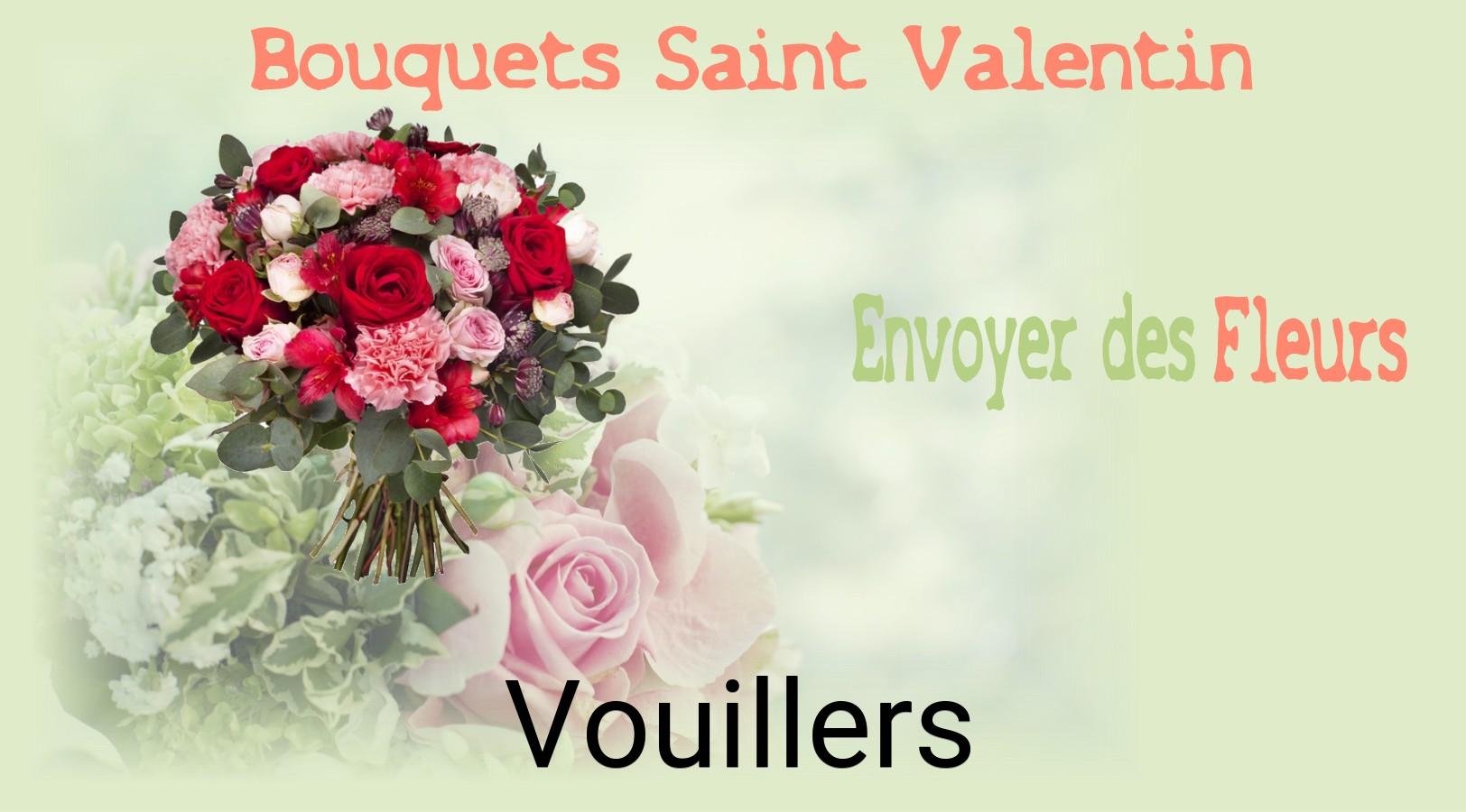 Roses de Saint-Valentin livrées à Vouillers